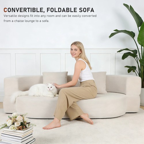 Modern fabric recliner - recliner, sofa