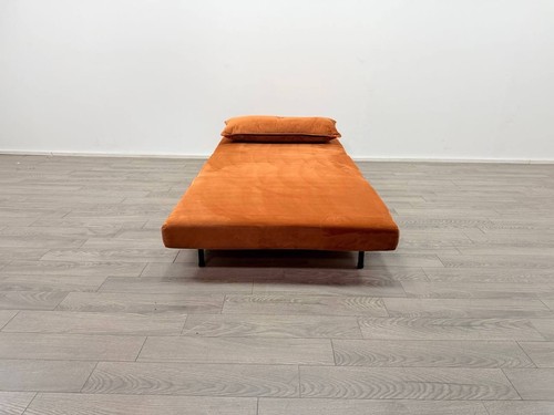 Roma orange velvet chair - roma,