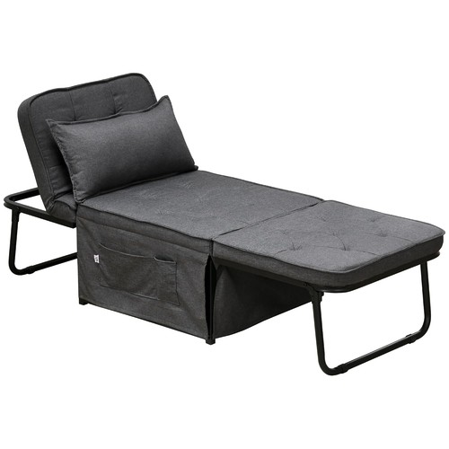 Folding chair bed in - bed,, 4-in-1