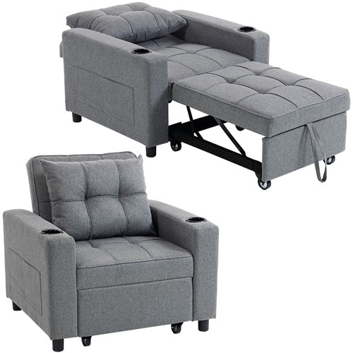 Homcom sofa bed - 3-in-1,