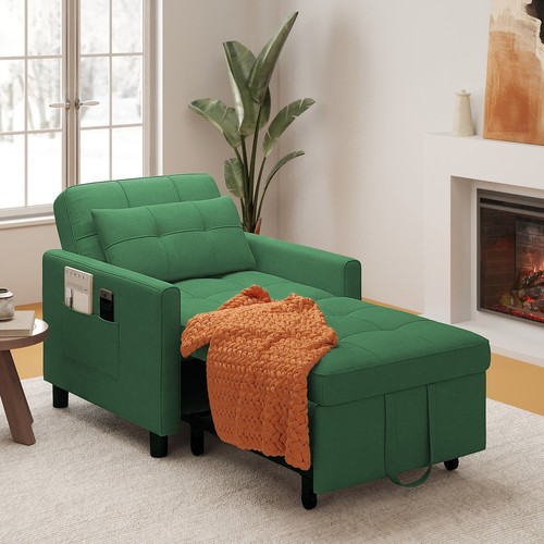 Single chair bed - 3-in-1, pull