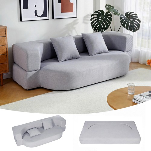 Modern fabric recliner - modern, sofa