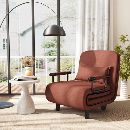 Folding single sofa - single, bed