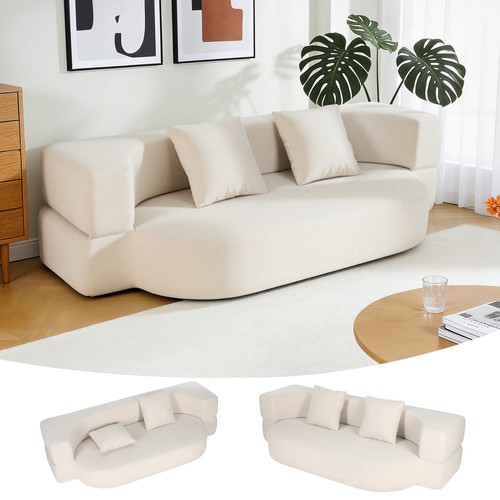 Modern fabric recliner sofa - recliner,