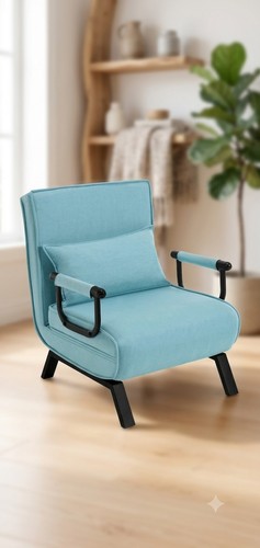 Folding futon chair - chair, bed