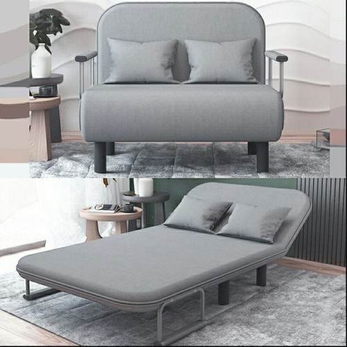 Double fabric sofa bed sleeper - sofa,