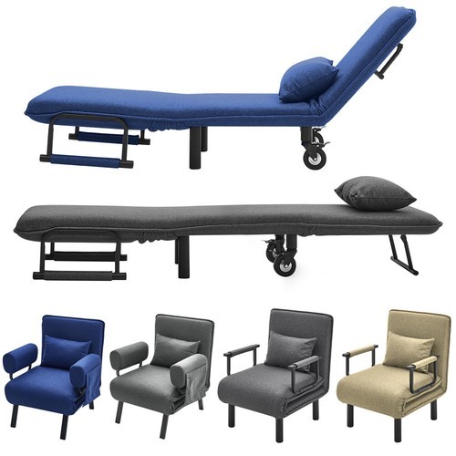Single folding sofa bed - sofa,