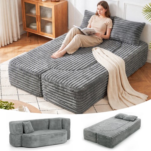 Modern fabric recliner - modern, sofa