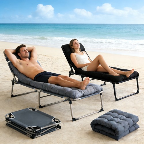 Sun lounger folding - lounger,