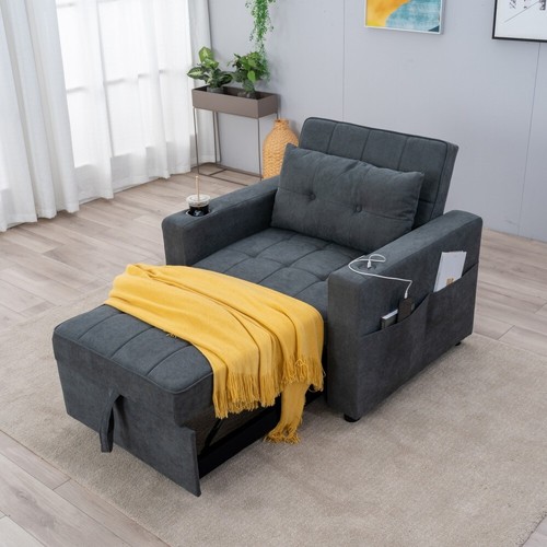 Sofa bed single - sofa, chair