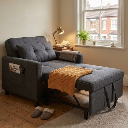 Single chair bed - single,