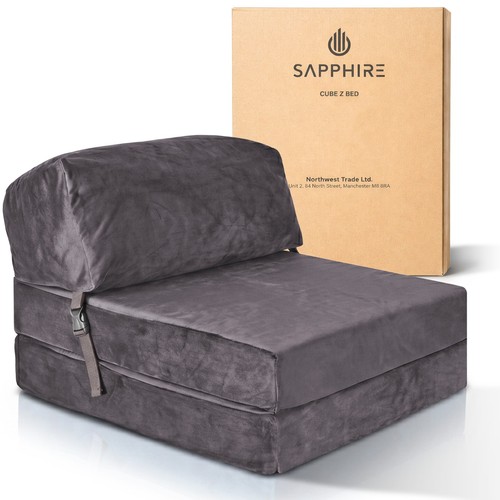 Chair bed fold out futon - out,