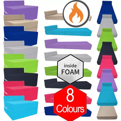 Fold out single chair - chair, bed