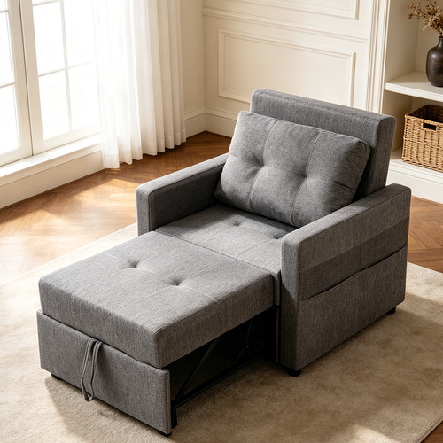 Convertible sofa bed chair - bed,