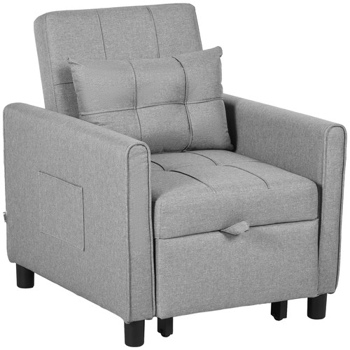 Homcom single chair bed pull - homcom,